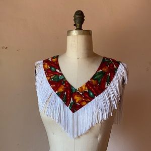 Handmade Fringe Neck Piece